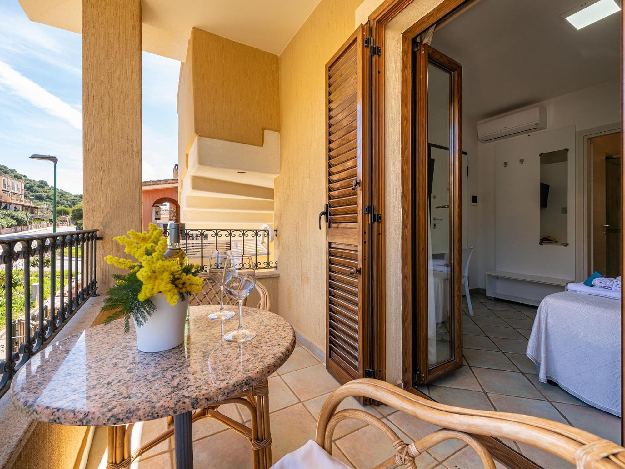Chambre Double ou Lits Jumeaux Économique avec Balcon