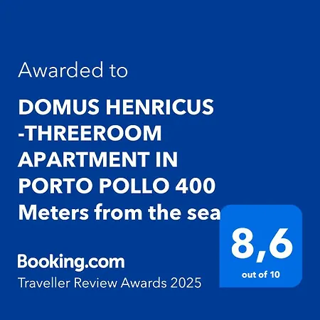Domus Henricus -Threeroom Apartment In Porto Pollo 400 Meters From The Sea-3