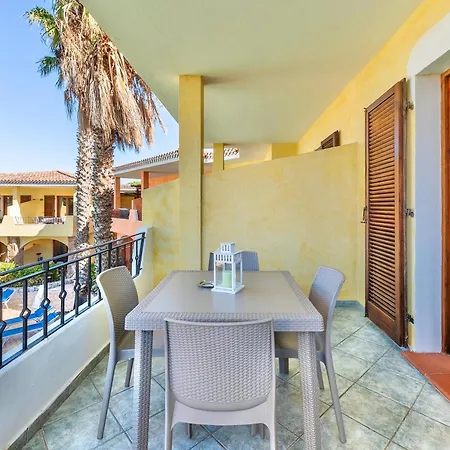 Isa-Apartments With Air Conditioning And Outdoor Private Space In Residence With Swimming-Pool In Palau, Only 150 Meters From The Sea-3