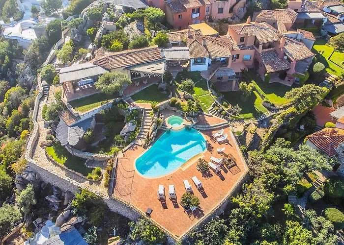 Sardinia Family Villas - Villa Carmen With Sea View And Pool Porto Cervo